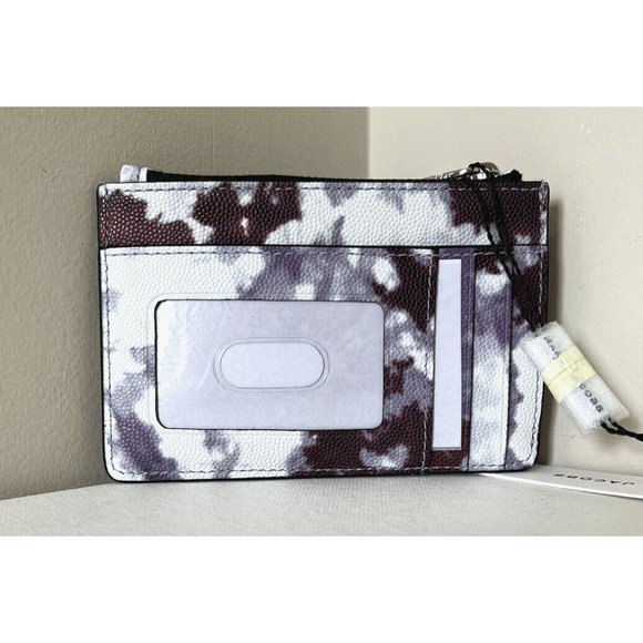 New Marc Jacobs Large Slim Card Holder Languid Lavander Multi - Picture 4 of 4